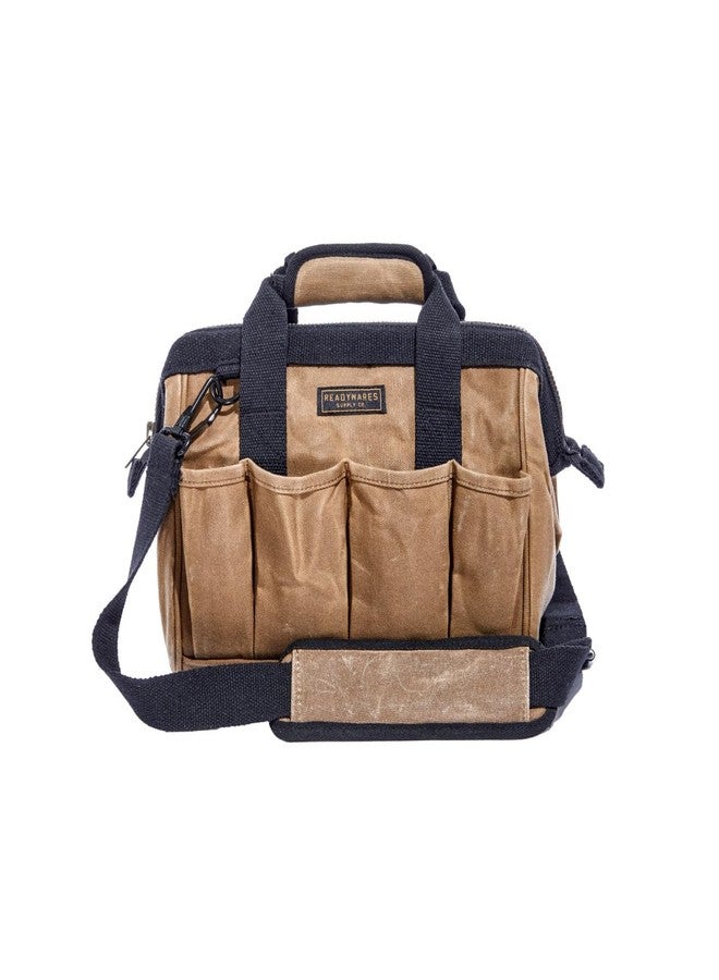 Readywares Tool Bag, Heavy Duty Waxed Canvas Bag for Gear, Tools, Supplies and Equipment (12", Tan) - Image 1